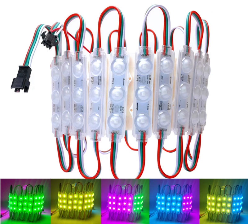 insegne pubblicitarie rgb